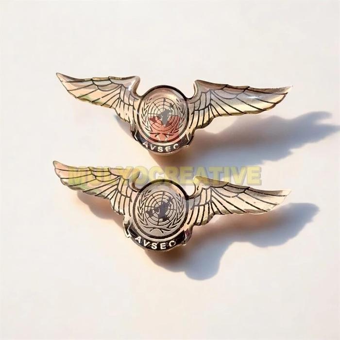 Pin Brevet Avsec Wing Avsec Lapis Fiber