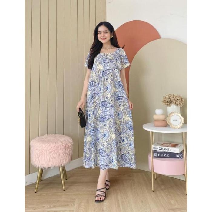 Yasmin dress hd id dailywear daster rayon busui