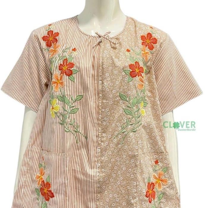 (D-S1) - Daster Malang - Daster Katun Jepang - Daster Bordir size S