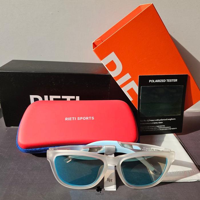 Nwt kacamata Rieti sport VOLTA RT6039 C2 Matte Clear Sky Blue with hardcase authentic sale