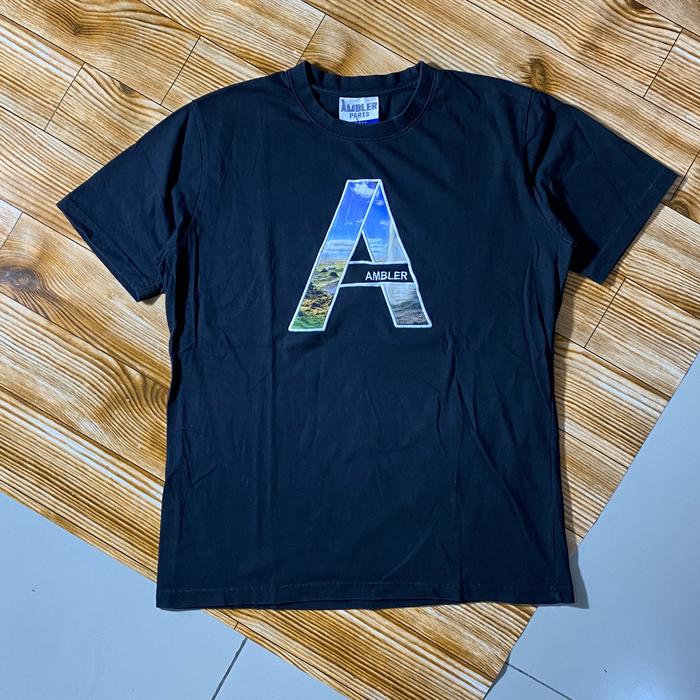 KAOS AMBLER PARIS HITAM SECOND size M