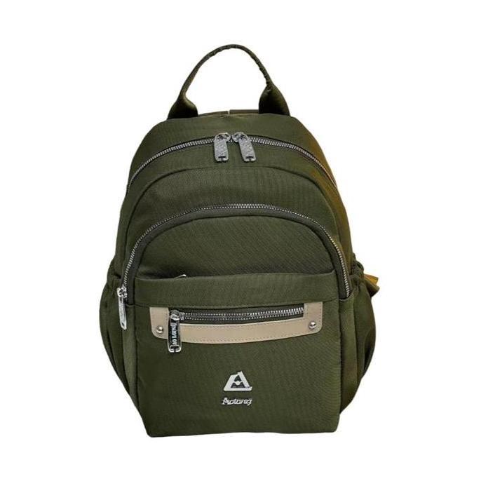 ransel riyan 5016# tas ransel wanita - backpack fashion bahan kanvas premium cocok dipakai sekolah, 