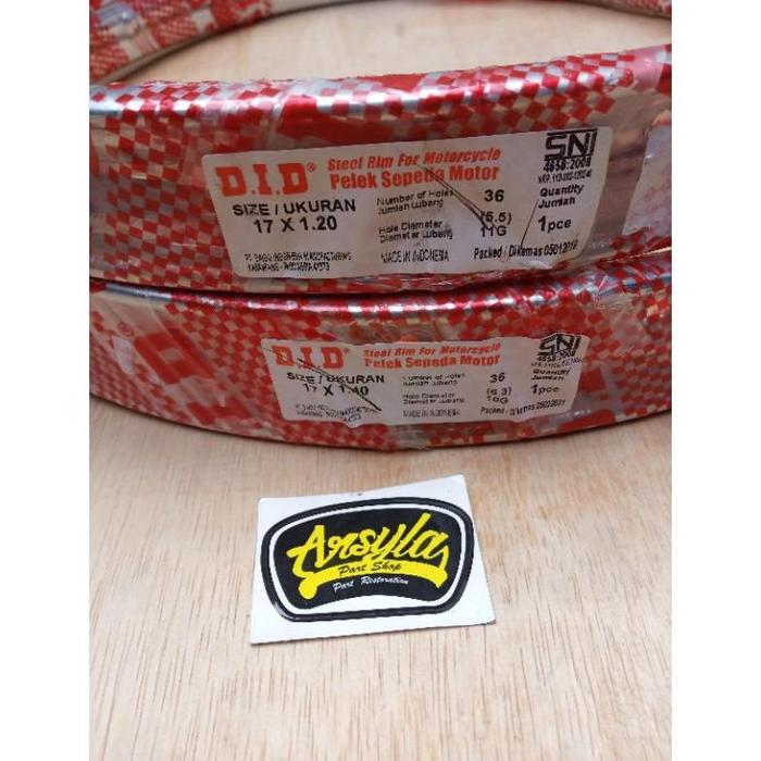Velg ring roda 17 honda c70 c50 c700 c800 astrea c800 star prima grand legenda kirana ori DID by C_C