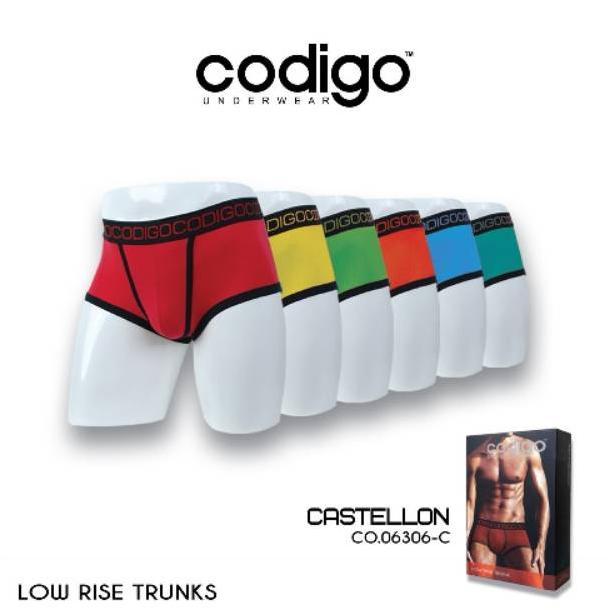 Codigo Castellon Celana Dalam Pria Boxer Isi 3 pc | Men's Underwear SB 06306