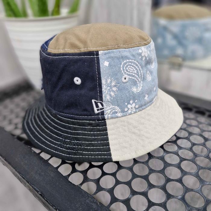 bucket hat new era paisley