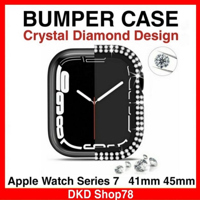 Appel Watch BUMPER HARDCASE Crystal Diamond Design