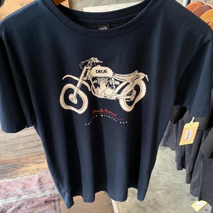 Baju Pria Deus Ex Machina Original Wildcat Nf Navy New