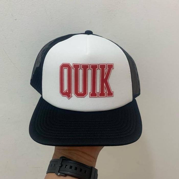 Topi Pria Quiksilver Original Griff Trucker New