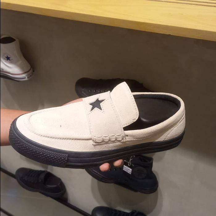Converse Chuck Taylor All Star Loafers Cream Black - Original 100%