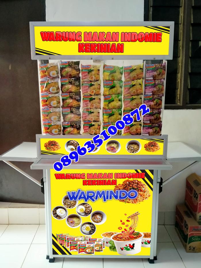 Paket Usaha Warmindo booth kekinian bongkar pasang