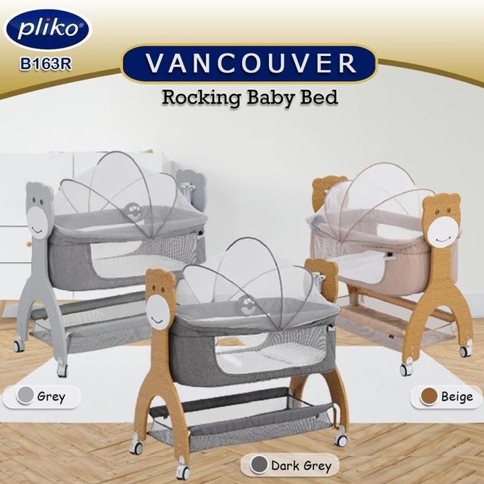 Rocking Baby Box Pliko Vancouver B163R / Box Tempat Tidur Bayi