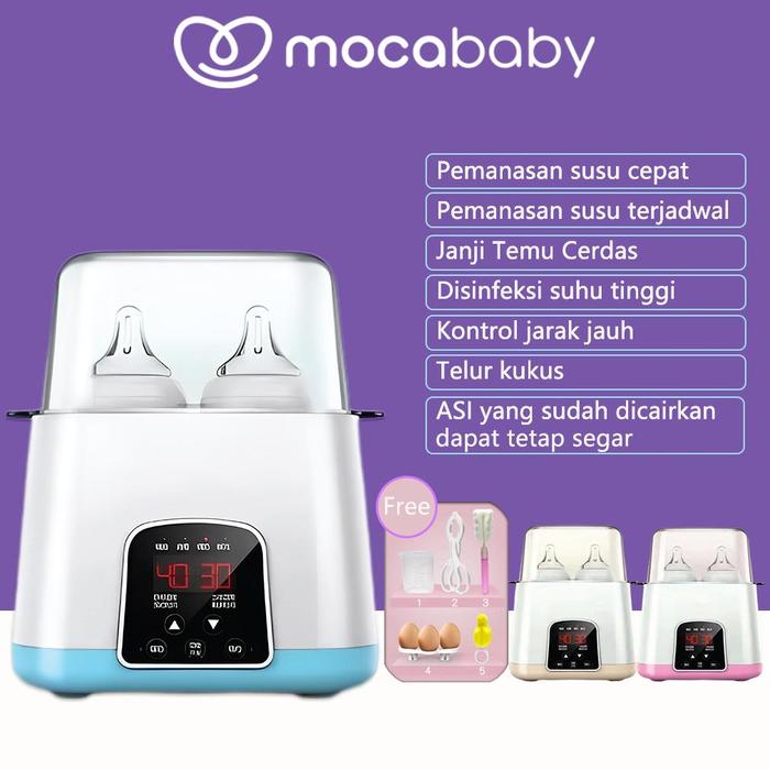 Mocababy sterilizer botol bayi Alat Steril Botol Susu Bayi ada Remote/ Penghangat botol steril bayi
