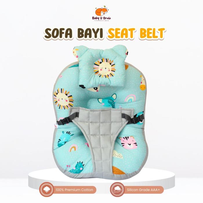 BABY U GROW - Sofa Bayi Seat Belt - Katun Catra