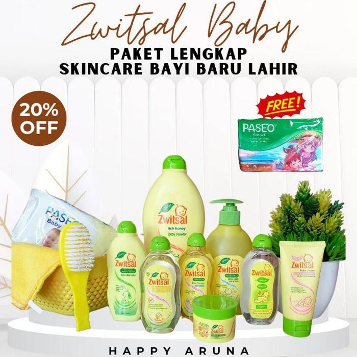 PAKET LENGKAP ZWITSAL BABY | Skincare Bayi Baru Lahir