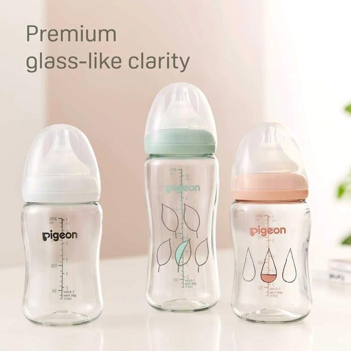 Pigeon Baby Botol Susu Soft Touch Wide Neck T-Ester 200ml | Wideneck 300ml | Botol Susu Bayi