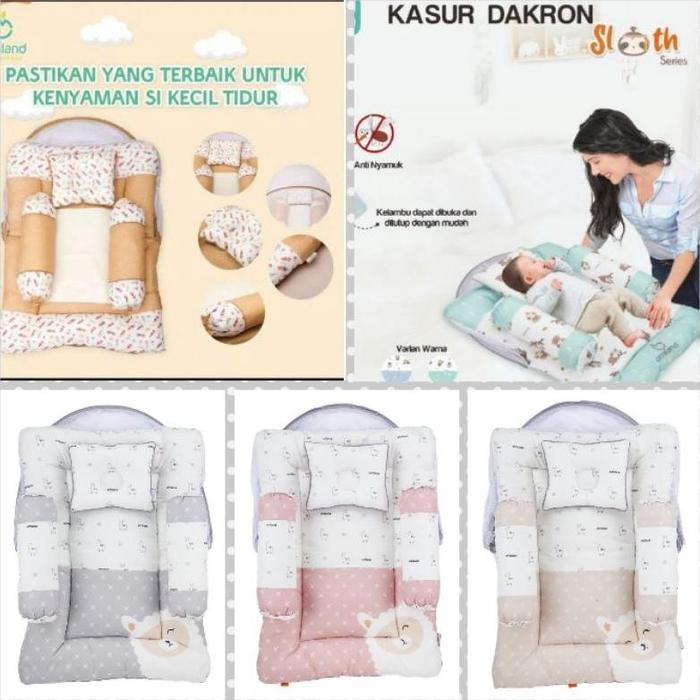 Omiland Kasur Dakron + Kelambu all varian