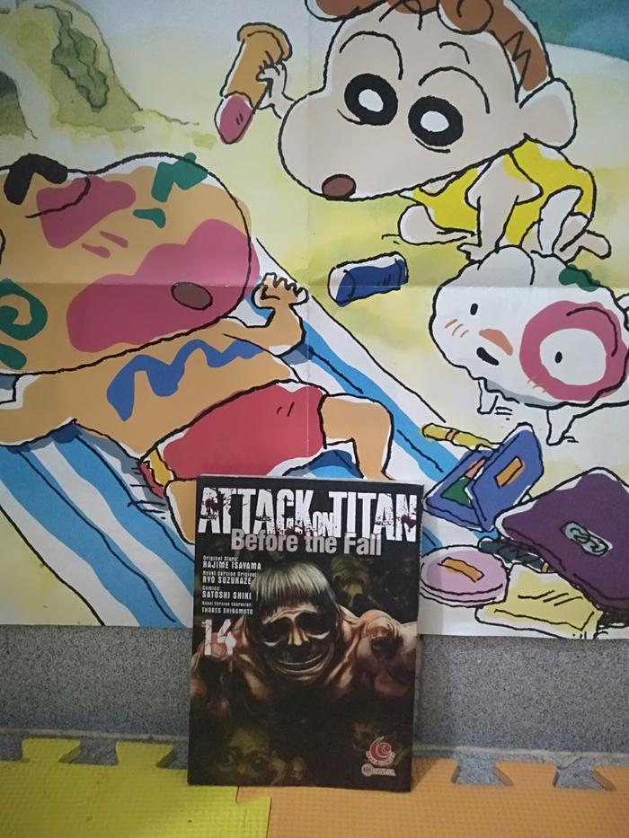Komik attack on Titan before the fall 14