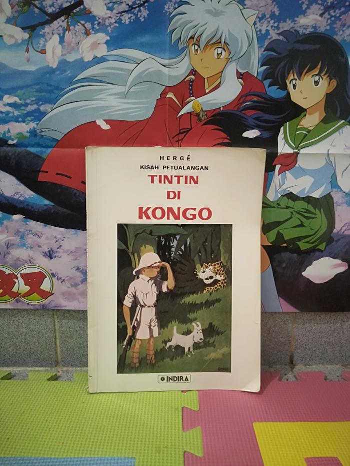 Komik tamat kisah petualangan Tintin di Kongo indira