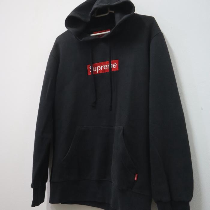 Hoodie Supreme Canada Reverse Weave Logo Box