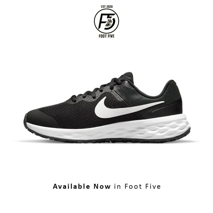 Sepatu Anak Nike Revolution 6 NN Black White Original BNIB