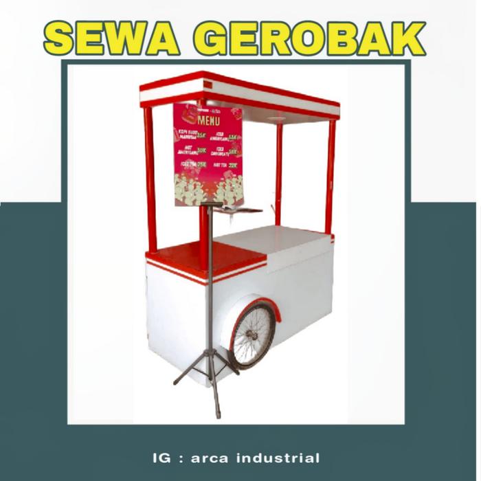 Sewa Gerobak event atau sewa booth event