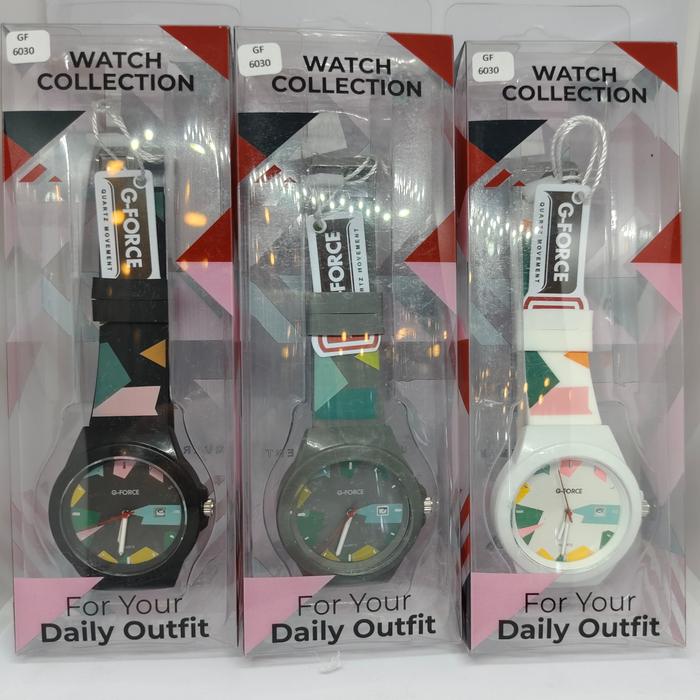 Jam tangan wanita G-Force rubber GF6930