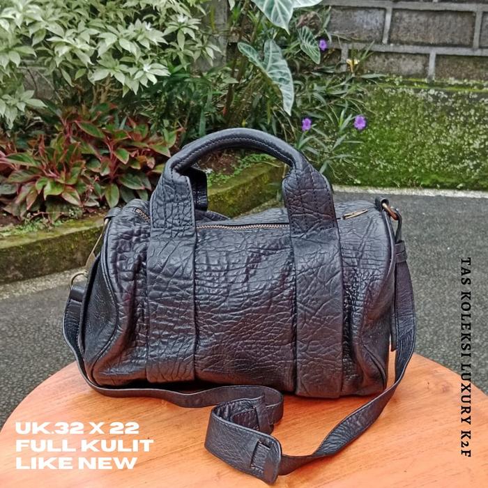 Tas wanita preloved Alexan**W, kulit asli mantul mulus limited edition