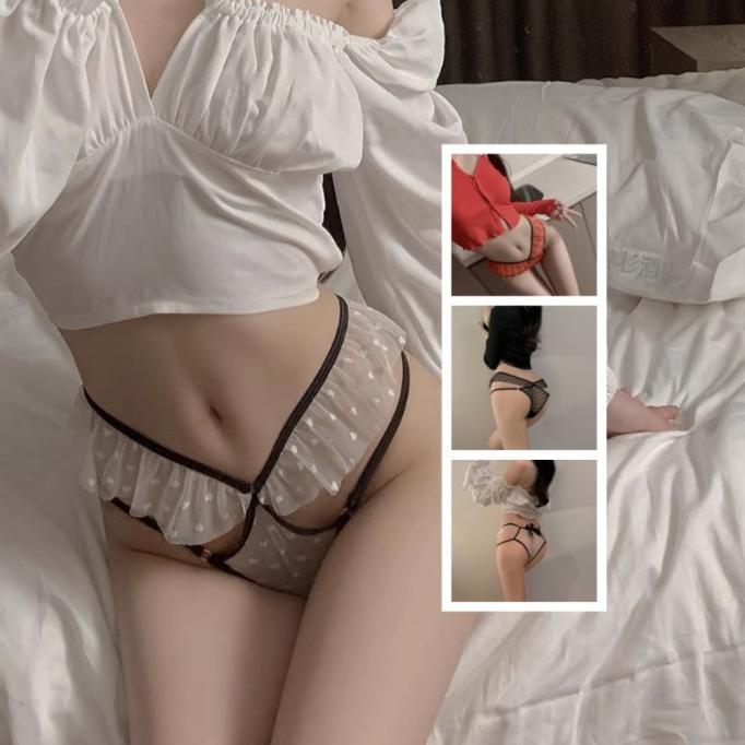 Celana Dalam Sexy Hot Hollow G String Seksi transparan Thongs C2630