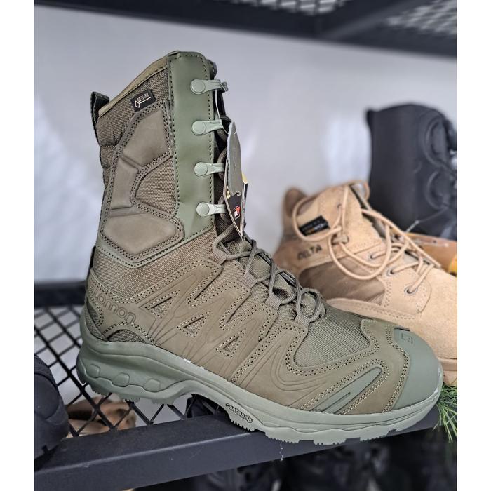 TACTICAL HIKING SHOES | SALOMON XA FORCES JUNGLE GREEN