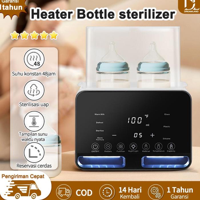 DL Baby Feeding Bottle Warmer Heater Bottle sterilizer BPA Alat Steril Botol Susu Bayi Penghangat Bo
