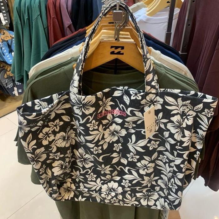 Tote Bag Wanita Billabong Original Toko Vacation Bag Black New