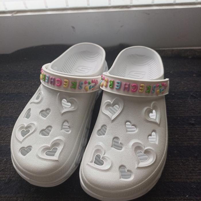 sandal Baim Skechers anak perempuan selop new preloved