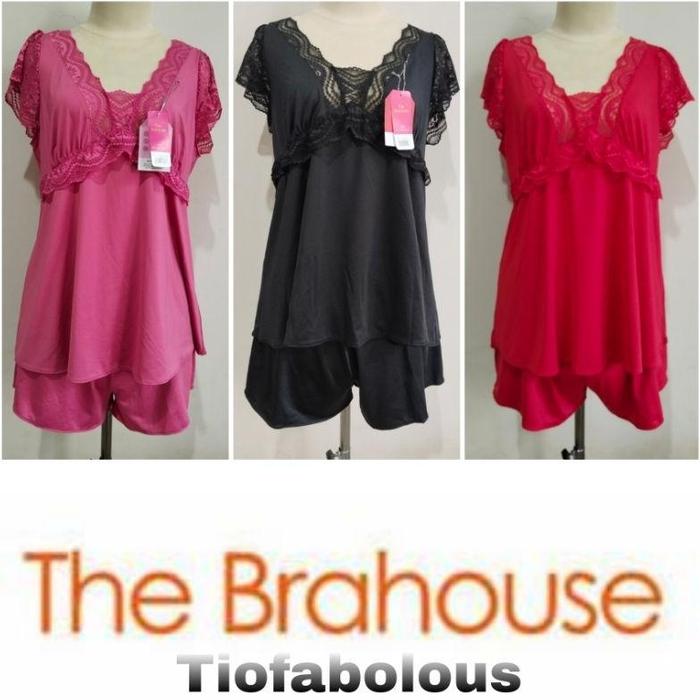 The Brahouse Baju Tidur y Free Size Atasan Bawahan - TFBLGR01