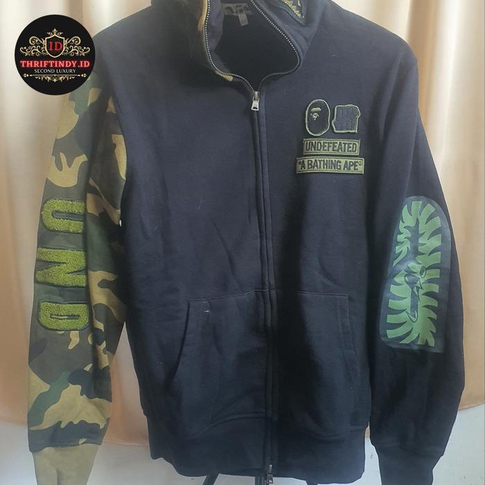 HOODIE FULL ZIP BAPExUND CAMO
