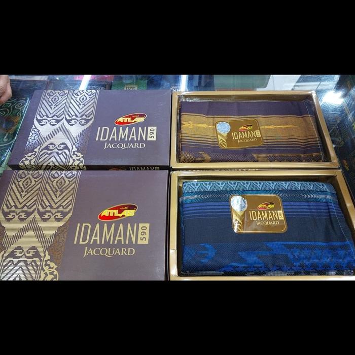 SARUNG ATLAS IDAMAN JACQUARD 590 / SARUNG TENUN ATLAS IDAMAN JACQUARD 590