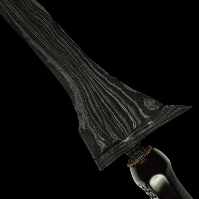 Keris Tilam Upih Combong Klewer Pamor Ujung Gunung Tangguh Tuban Mataram TUS Original Kuno