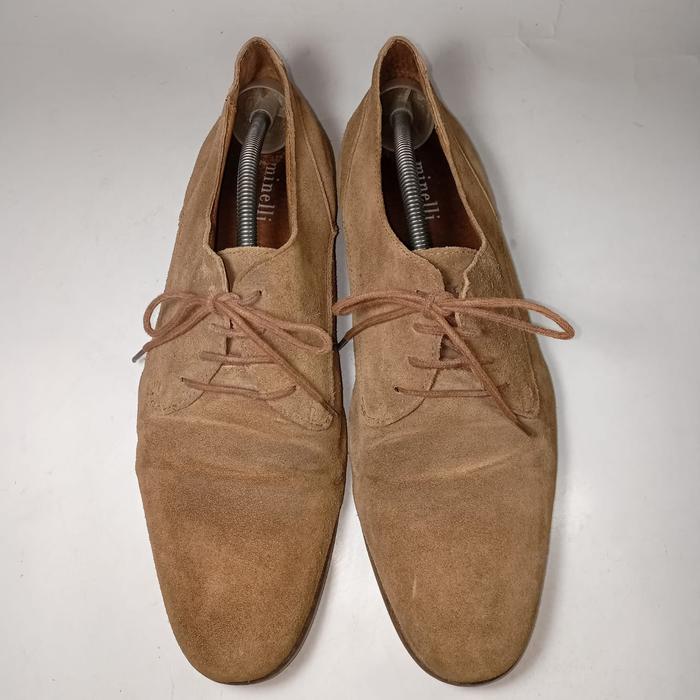 Minelli original leather loafers 44 size man shoes