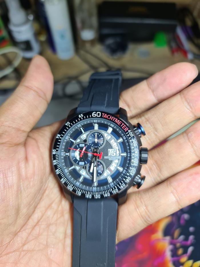 Jam Tangan Pria T5 H 3921G Analog Chronograph (Ex. Review Youtube)