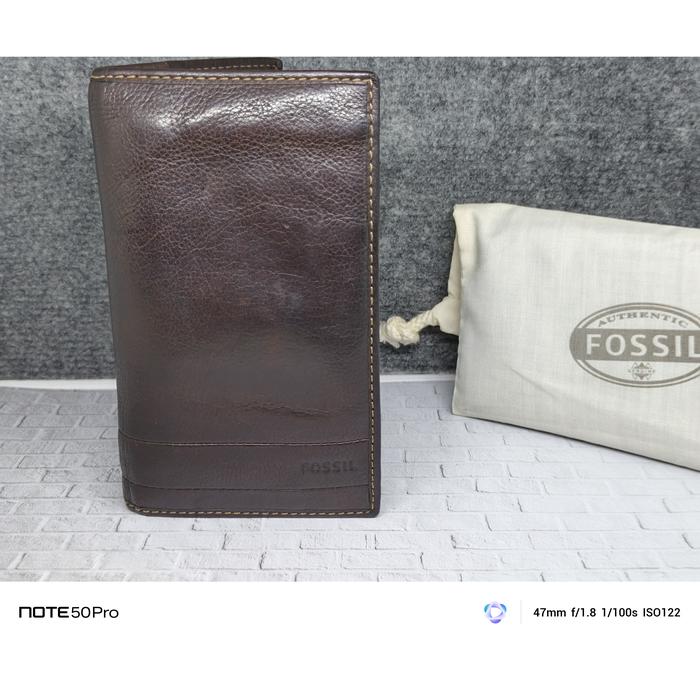 Preloved dompet fossil pria original mulus