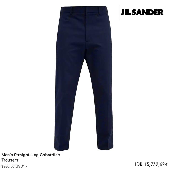Jil Sander  Trouser Chino Pants (Jil Sander Second Original)
