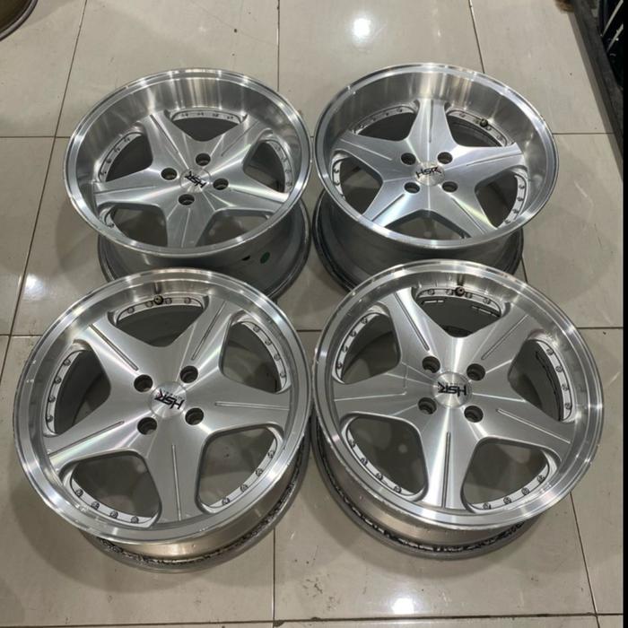 VELG HSR ANAMBAS R16 VELG BEKAS CELONG R16 LEBAR 7.5/8,5 ET 18/35 PCD 4X100