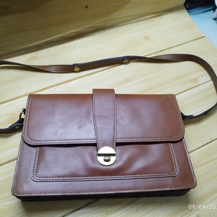 tas wanita topshop real leather