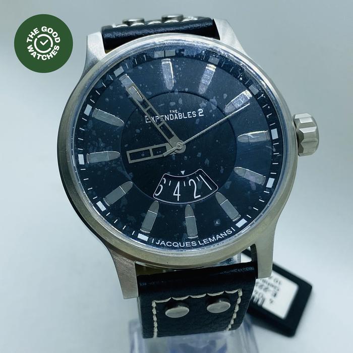 Jacques Lemans JL.AA The Expendables 2 Edition BNIB Jam Tangan Analog Pria
