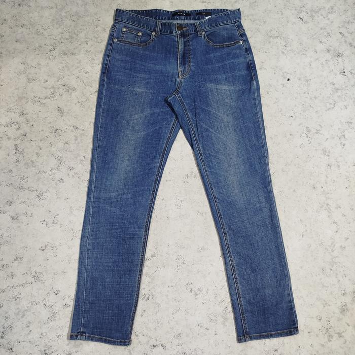 Celana panjang jeans denim ANDEW SLIM bahan strecth