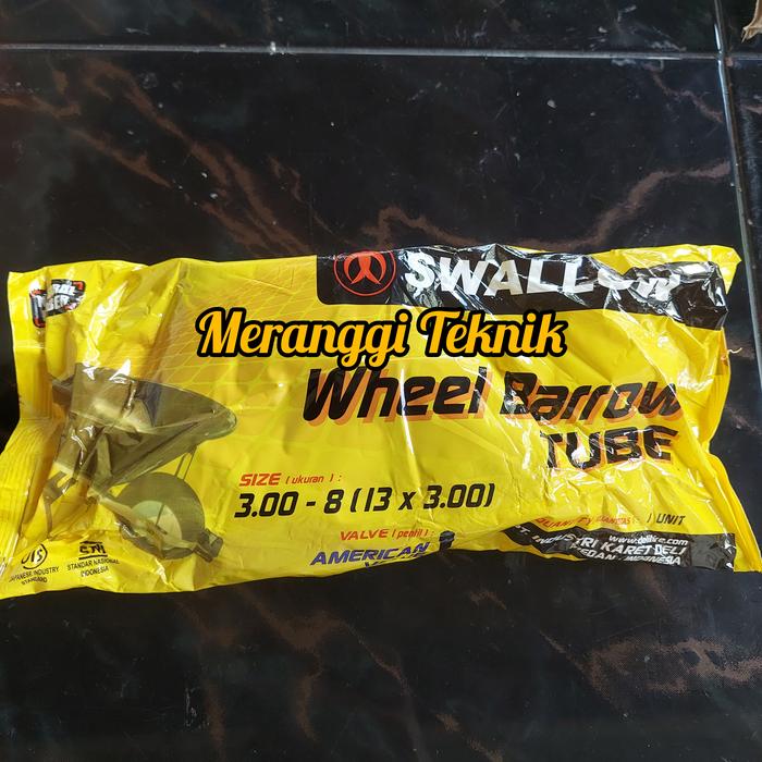 id4165 Ban dalam gerobak pasir kereta lori dorong sorong swallow size 3.00-8 (13x3.00)