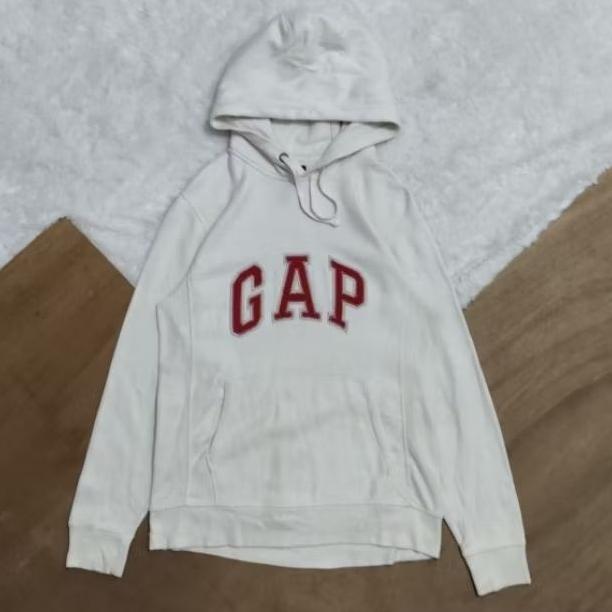 Hoodie putih GAP Big logo