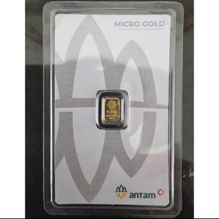 Antam 0,25 gram tabungan logam mulia
