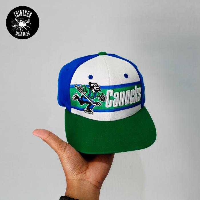 Snapback Zephyr Vancouver Canucks NHL Vintage Hockey M-L Original