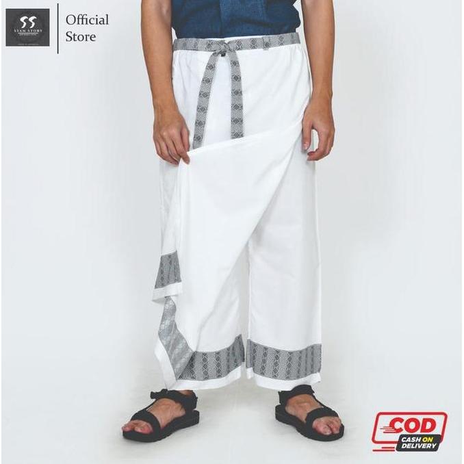 Sarung Celana Sarcel Dewasa Celana Sarung Motif Naga Strep Emas