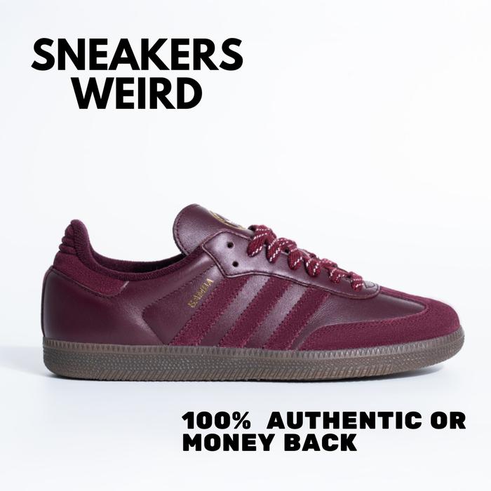 Adidas Samba OG Sumatra Island Series Red Maroon